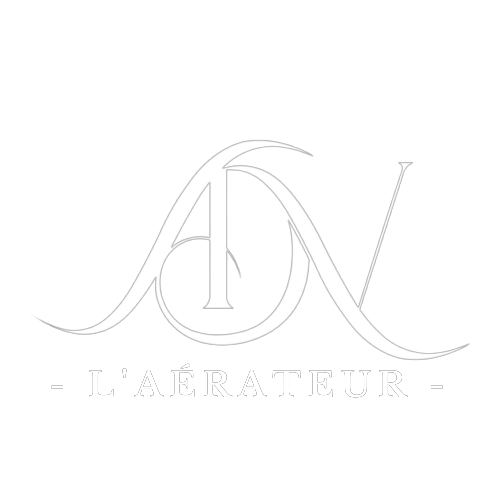 logo blanc aerateur de vin adv